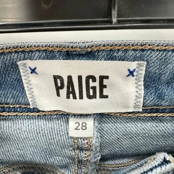 PAIGE DENIM Hoxton Ankle Skinny Denim Jean in Hot Toddy Light Wash // 28 - Picture 7 of 12